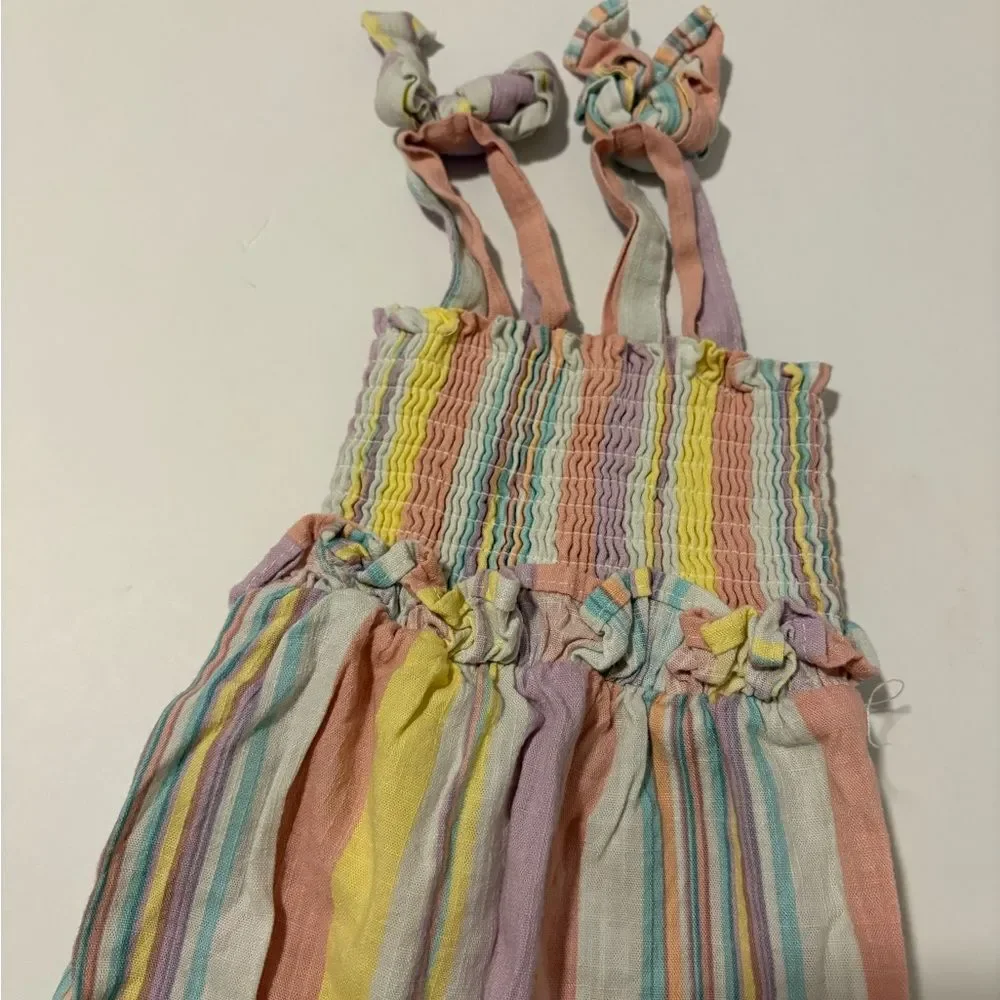 Blue and Striped Jumpsuit Romper Bundle 6-9months